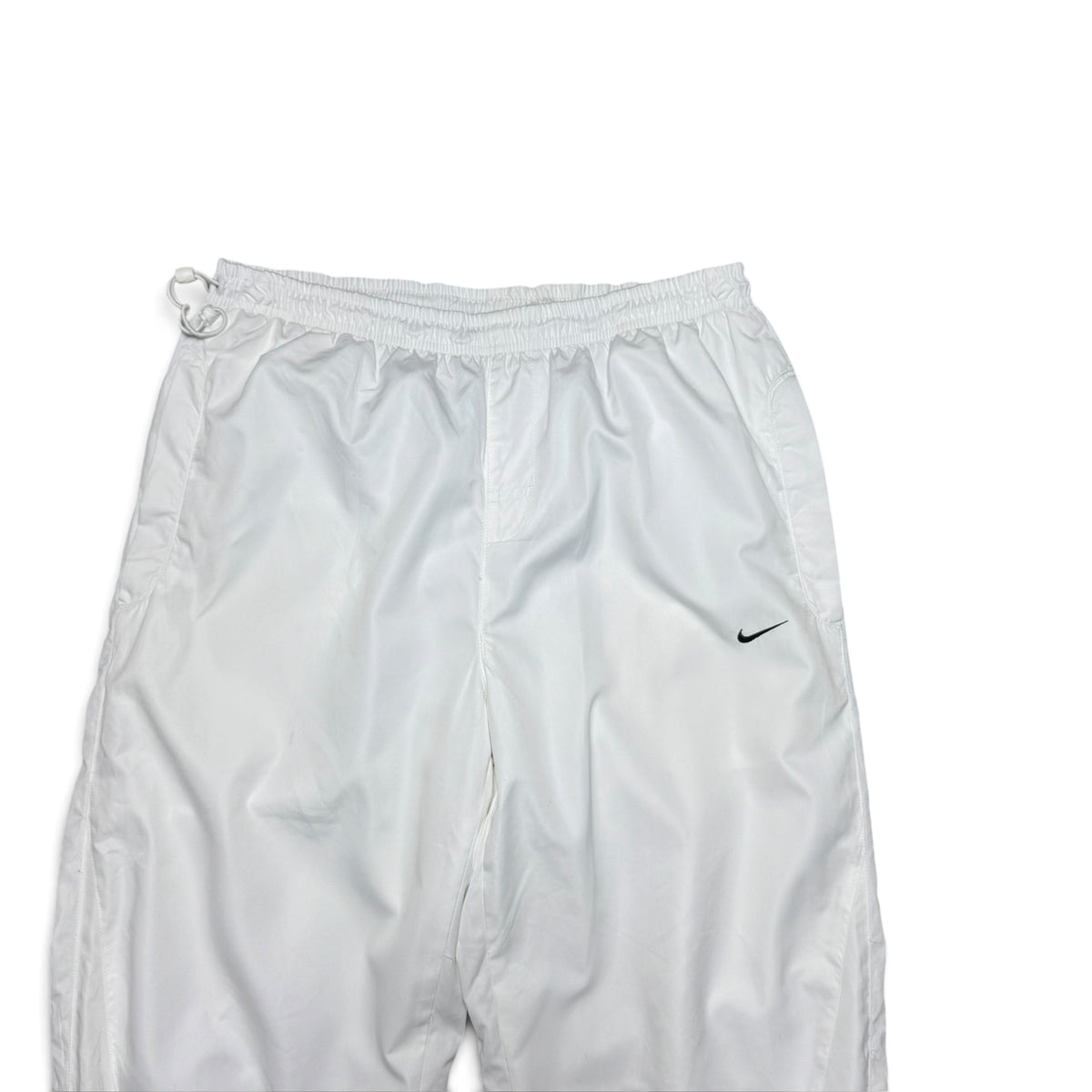 RARE 2000s Nike Trackpants White - (M)
