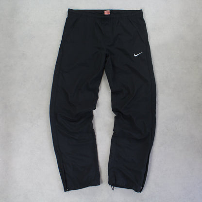 RARE 2000s Nike Trackpants Black - (S)