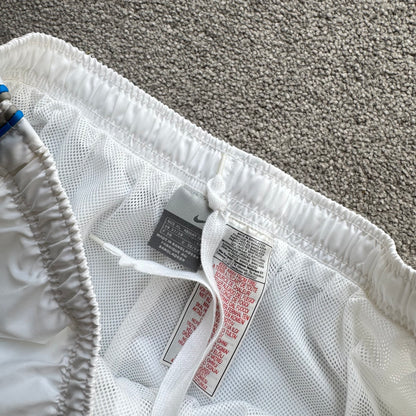 SUPER RARE 2000s Baggy Nike Trackpants White *PREMIUM* - (L)