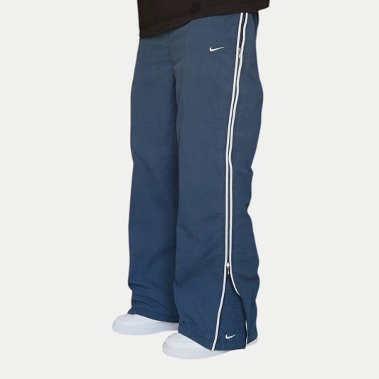 RARE 2000s Nike Trackpants Blue *PREMIUM* - (M)