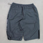 RARE 00s Nike Air 3/4 Shorts Grey - (L)