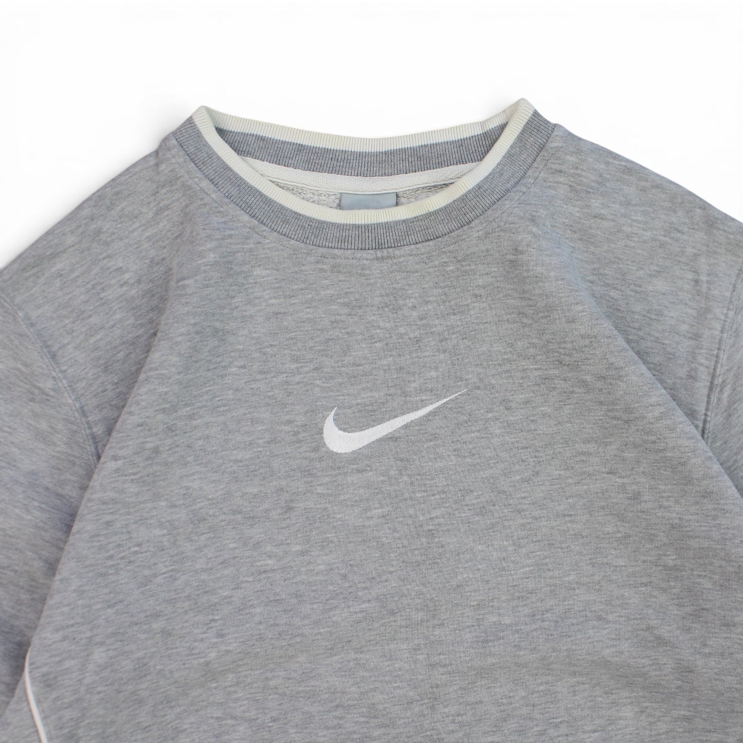 RARE 2000s Nike Sweatshirt Grey - (S)