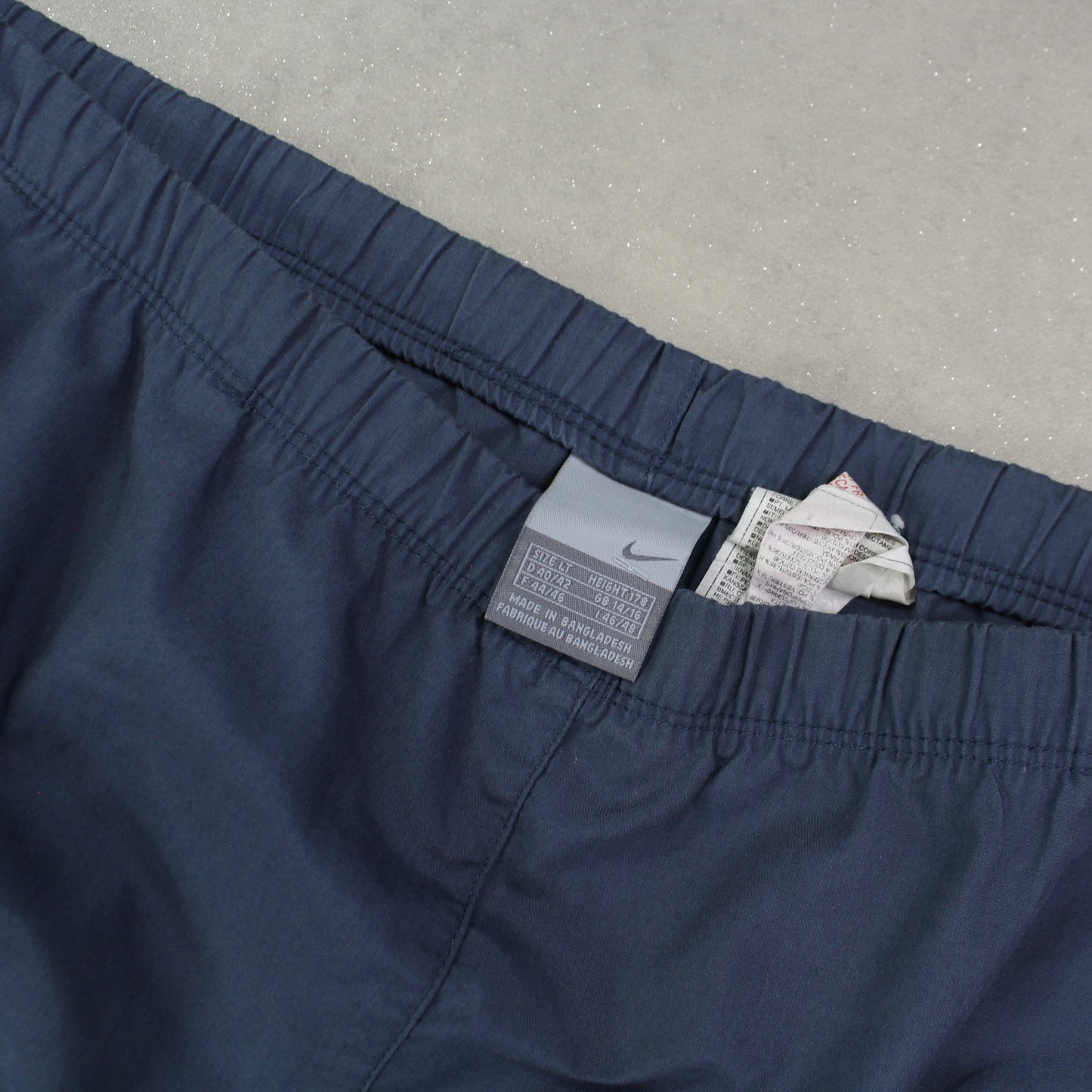 SUPER RARE 00s Nike Trackpants Blue - (L)