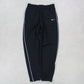 RARE Vintage 00s Nike Trackpants Black - (S)