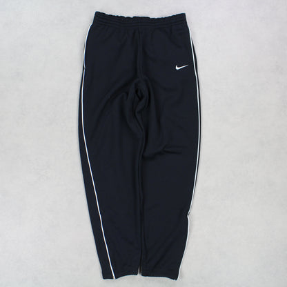 RARE Vintage 00s Nike Trackpants Black - (S)