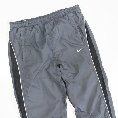 SUPER RARE 2000s Nike Trackpants Grey - (M)