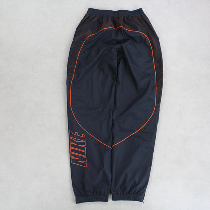 RARE 00s Nike Trackpants Black - (XS)