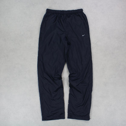 RARE 00s Nike Trackpants Navy - (S)