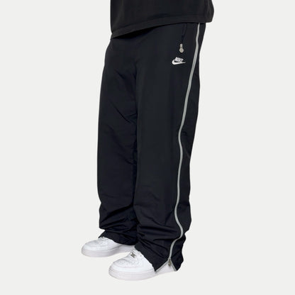 RARE 2000s Baggy Nike Trackpants Black - (M)