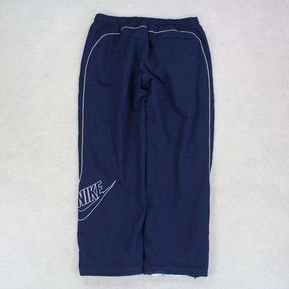 RARE Vintage 00s Nike Trackpants Navy - (XL)