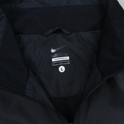 RARE 2000s Nike Track Jacket Black - (L)