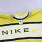 RARE Vintage 1990s Nike Spell Out Sweatshirt Yellow  - (M)