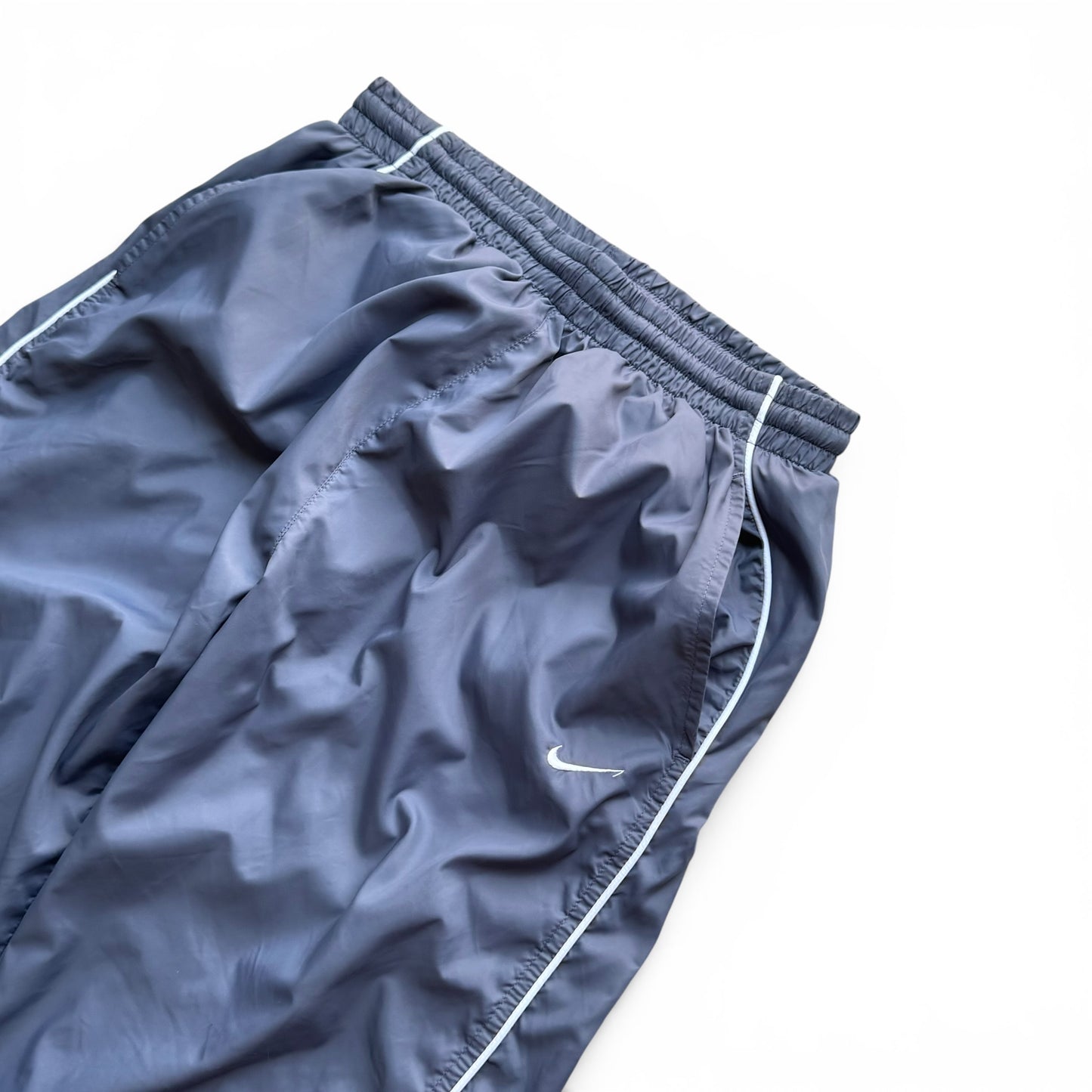 RARE 2000s Nike Trackpants Grey - (S)
