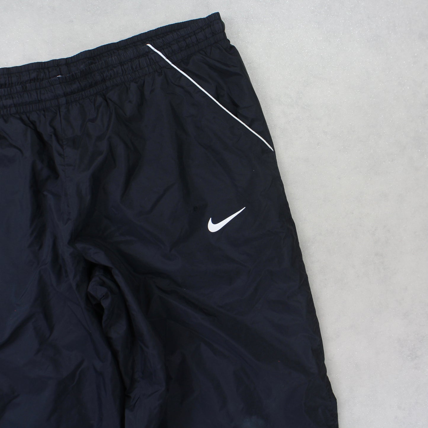 RARE 00s Nike Trackpants Black - (L)