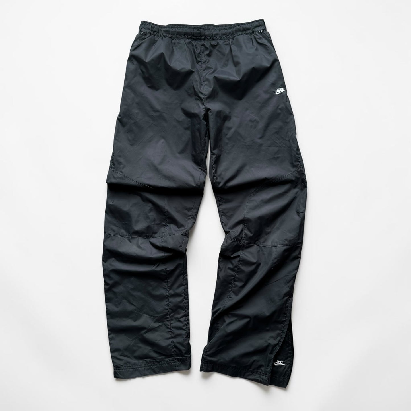 SUPER RARE 2000s Nike Trackpants Grey - (M)