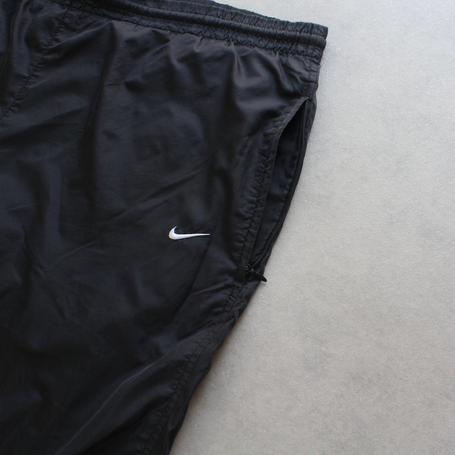 SUPER RARE 2000s Nike Trackpants Black - (M)