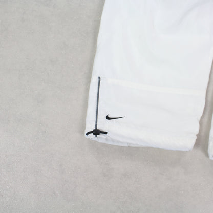 RARE 90s Nike Trackpants White - (S)