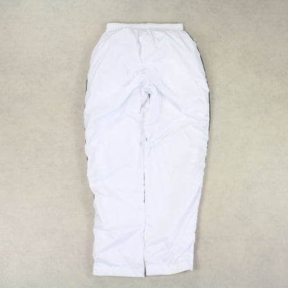 RARE Vintage 00s Nike Trackpants White - (XS)