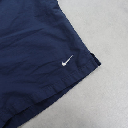 SELTENE Nike Badeshorts aus den 00ern, Marineblau – (L)