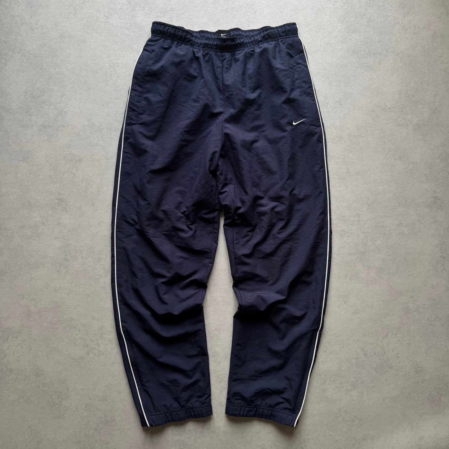 RARE 1990s Nike Trackpants Navy - (L)