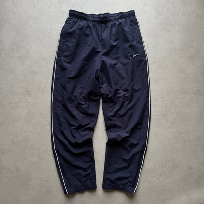 RARE 1990s Nike Trackpants Navy - (L)