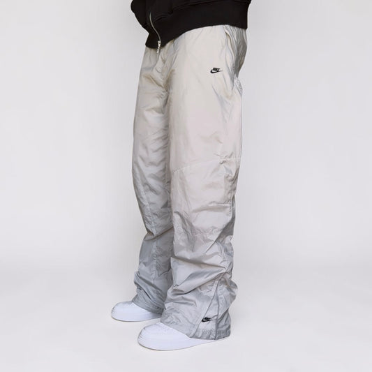 SUPER RARE 2000s Nike Trackpants Grey *PREMIUM* - (L)