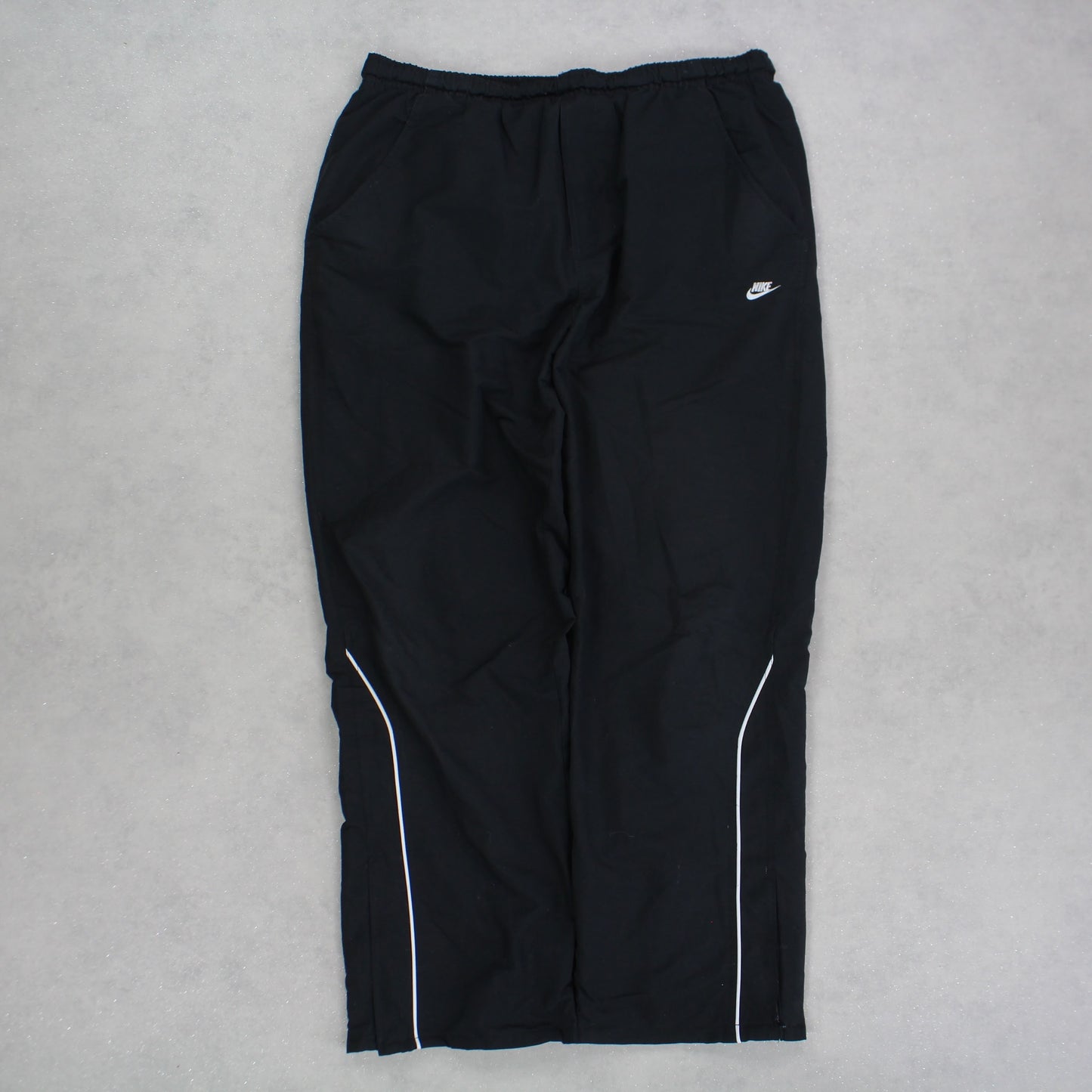 RARE Vintage 00s Nike Trackpants Black - (L)