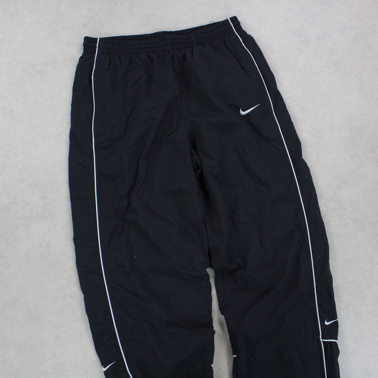 RARE 90s Nike Trackpants Black - (S)