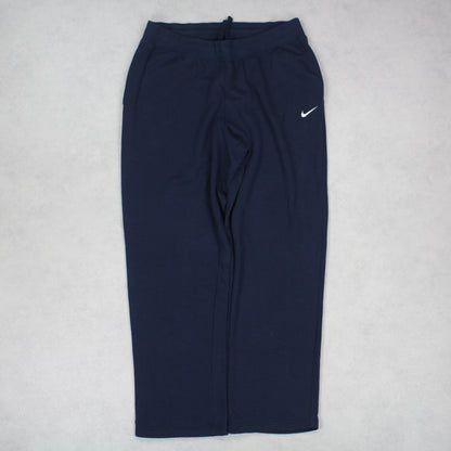 RARE Vintage 00s Nike Jogger Pants Navy - (XL)