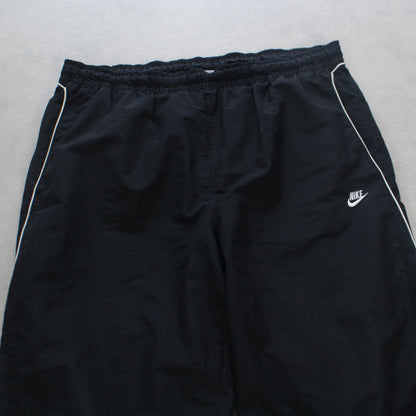 RARE 2000s Nike Trackpants Black - (L)