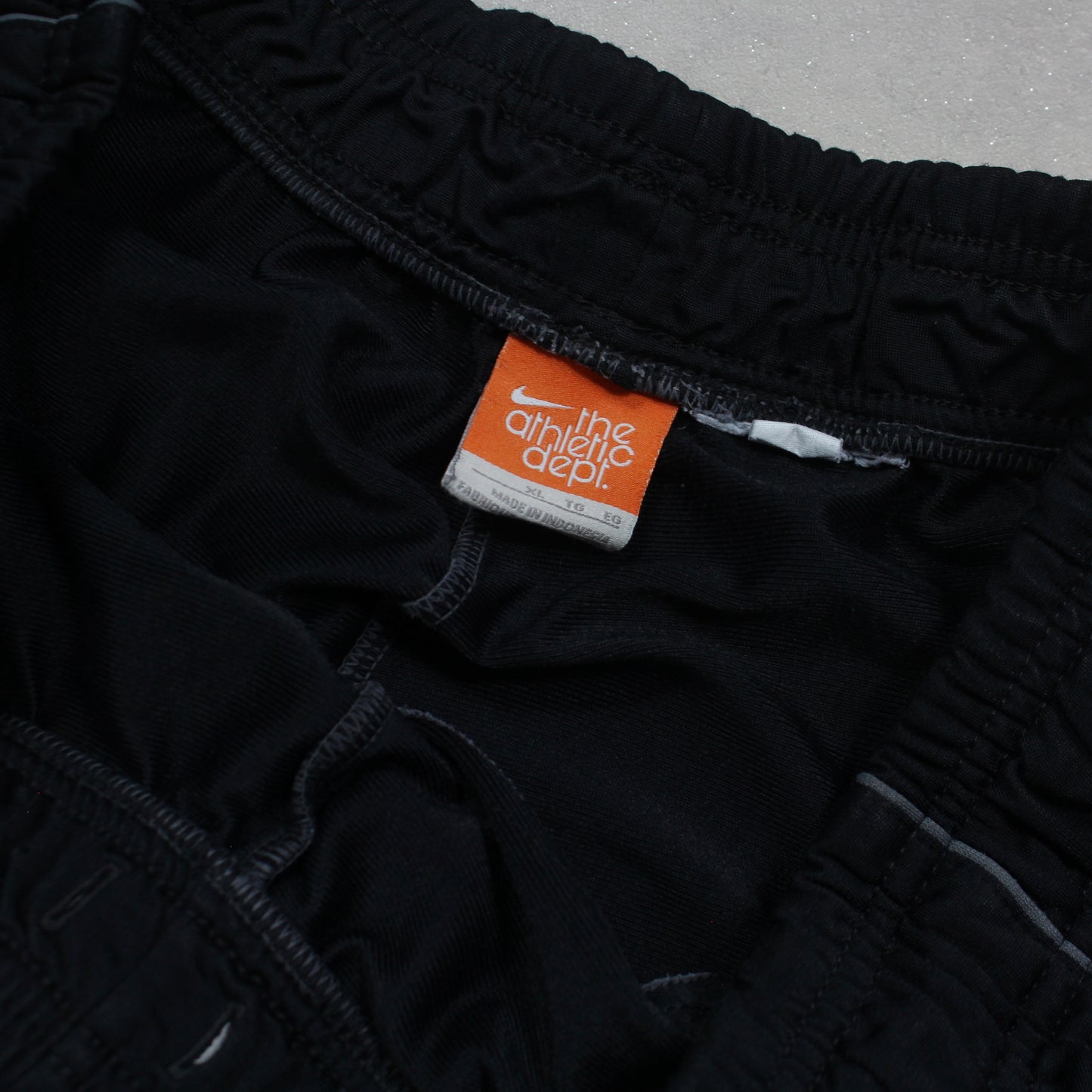 RARE 2000s Baggy Nike Trackpants Black - (M)