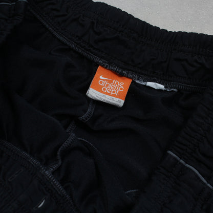 RARE 2000s Baggy Nike Trackpants Black - (M)