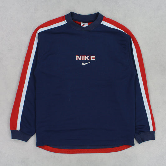 RARE Vintage 1990s Nike Spell Out Sweatshirt - (XS)