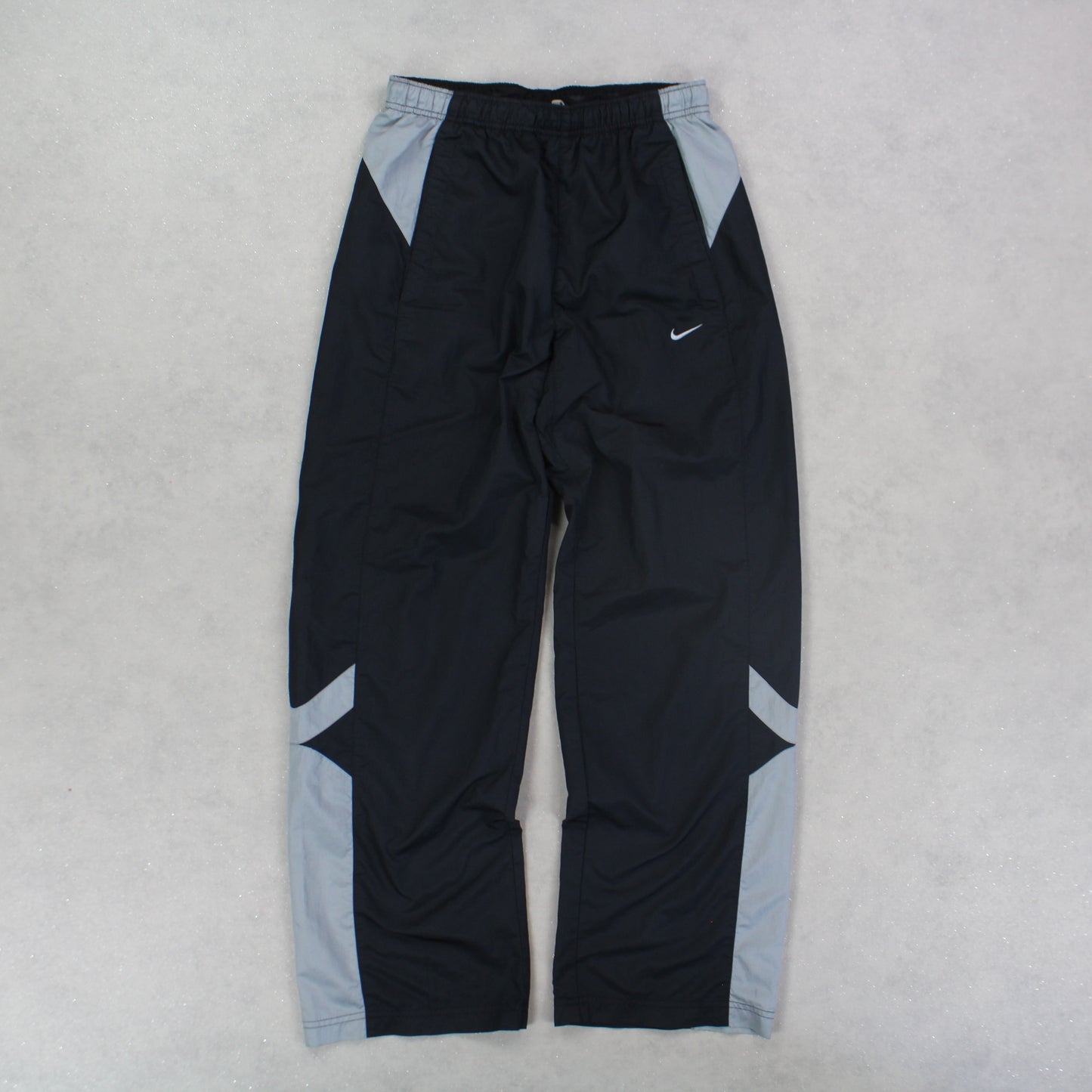 RARE 00s Nike Trackpants Black - (XS)