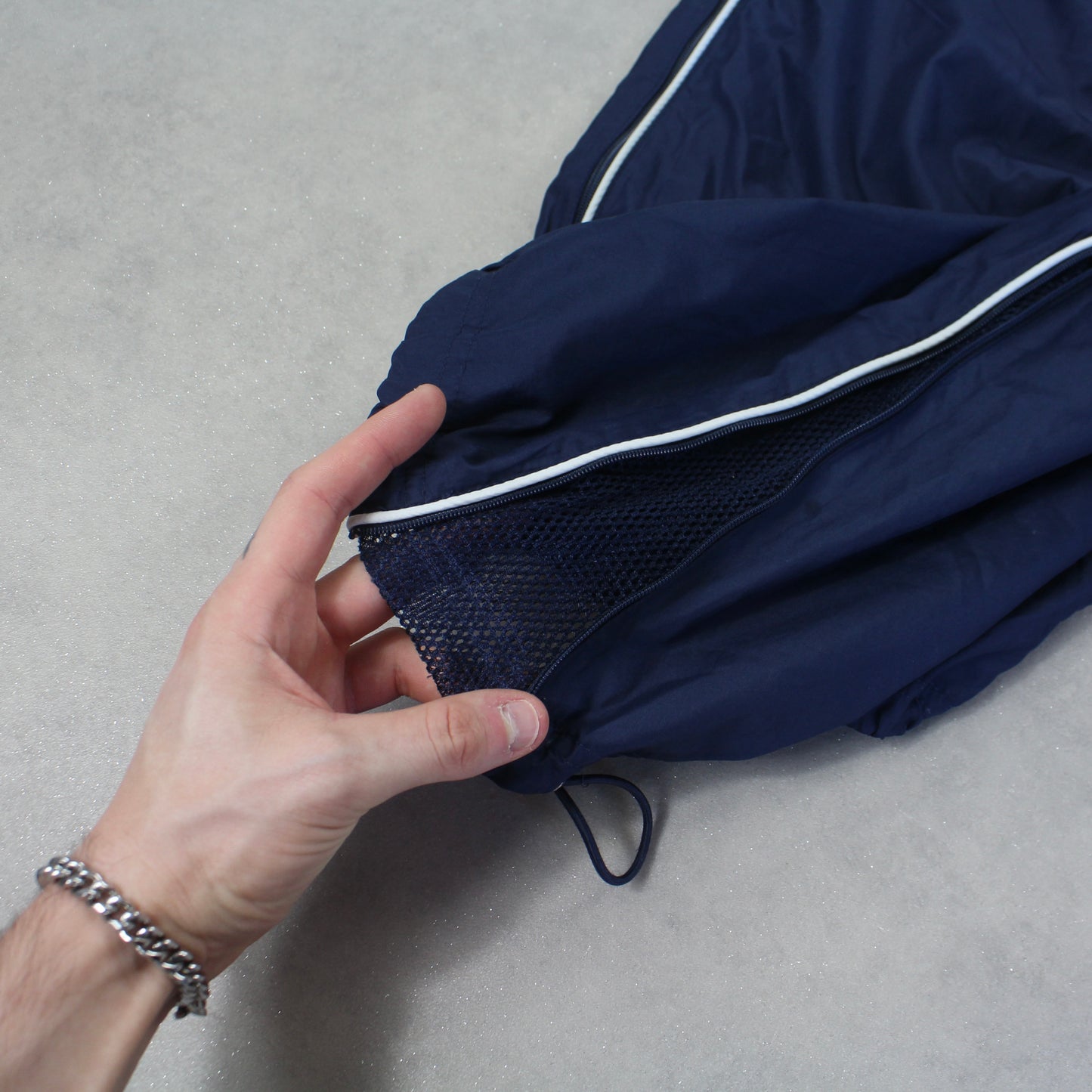 RARE 2000s Nike Trackpants Navy - (S)