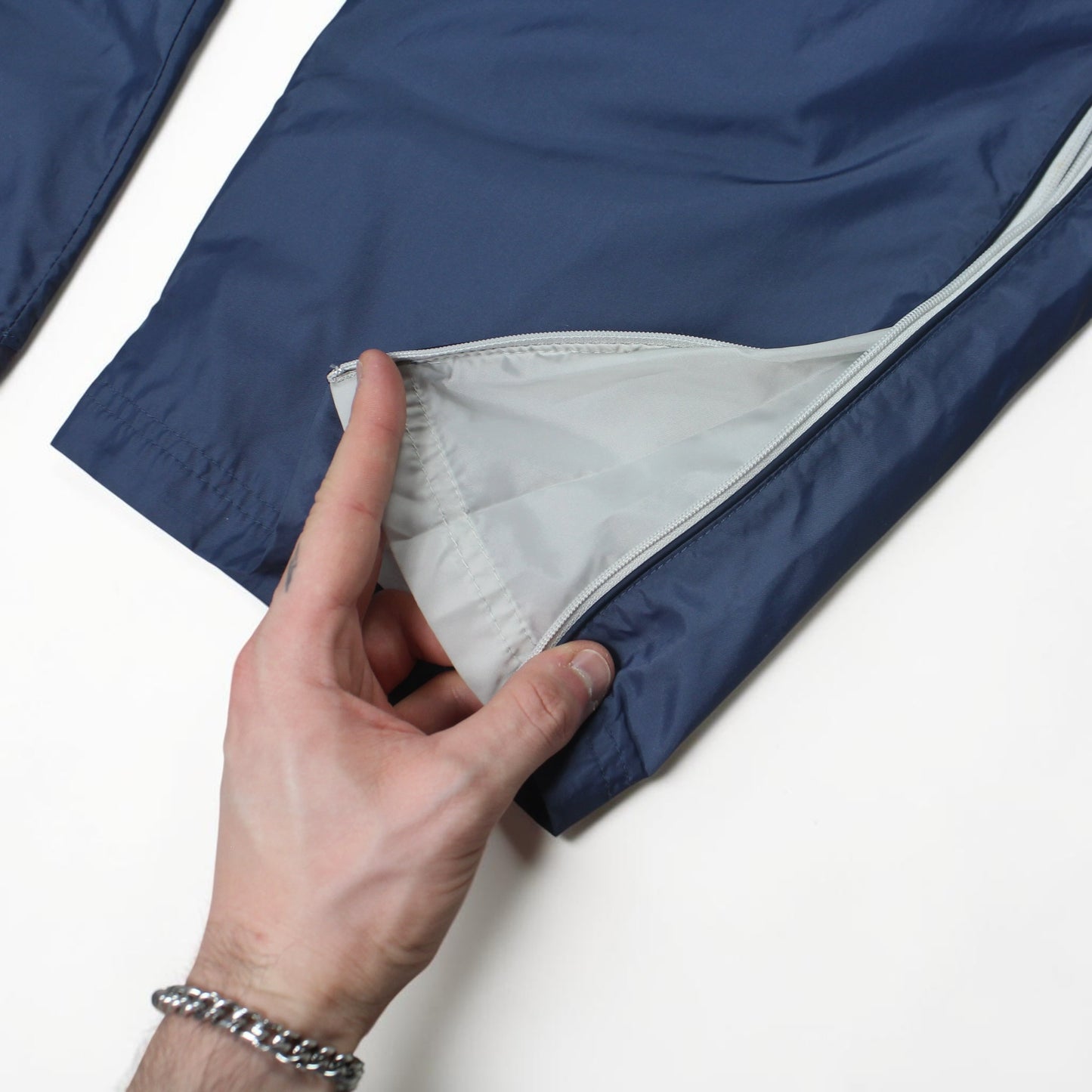 RARE 2000s Baggy Nike Trackpants Blue - (L)