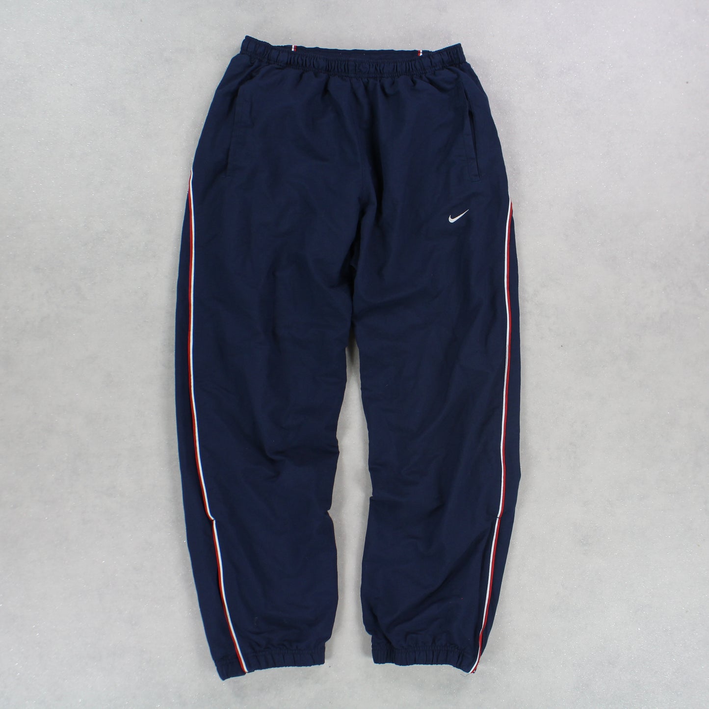 RARE 00s Nike Trackpants Navy - (M)