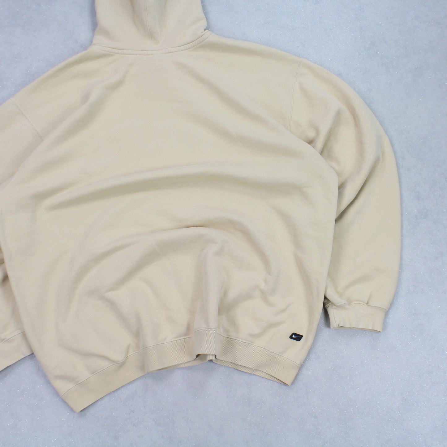 RARE Vintage 00s Nike Spell Out Hoodie Peach - (XL)