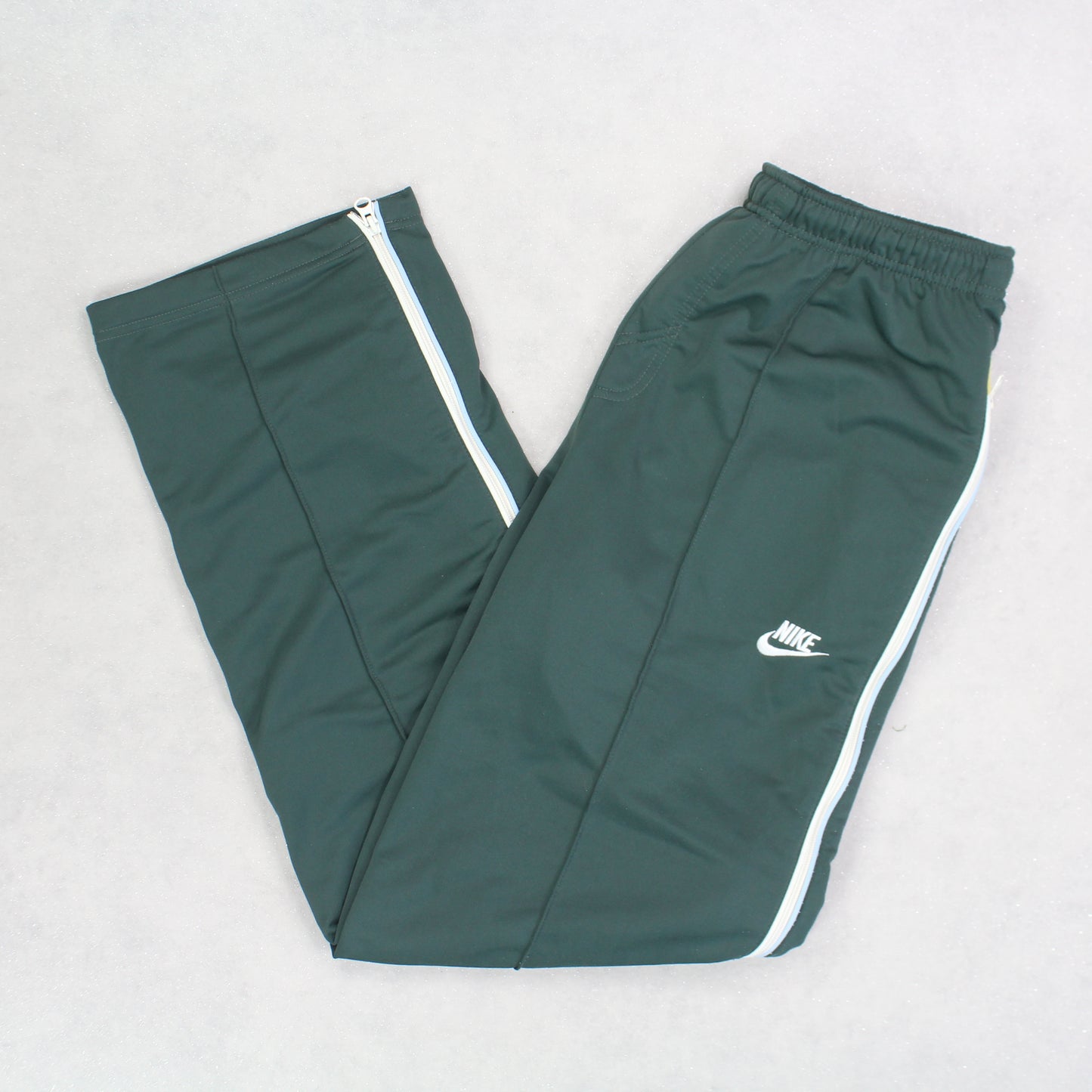 SUPER RARE Vintage 00s Nike Trackpants Green - (M)