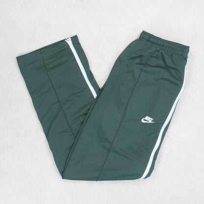 SUPER RARE Vintage 00s Nike Trackpants Green - (M)