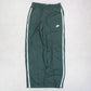 SUPER RARE Vintage 00s Nike Trackpants Green - (M)