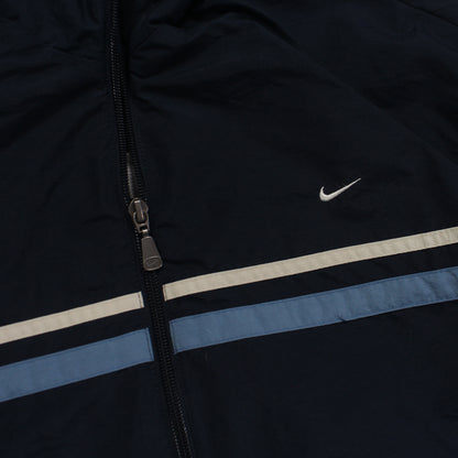 RARE 2000s Nike Track Jacket Navy - (L)
