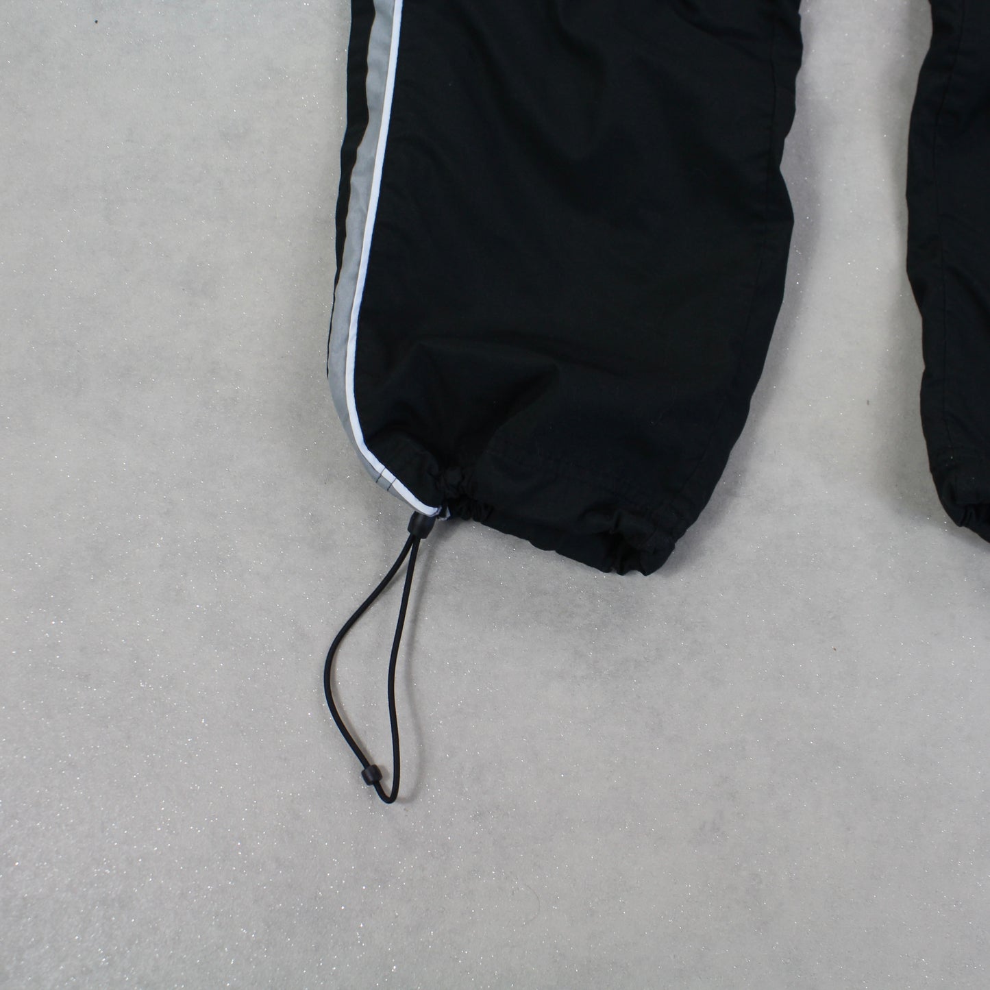 RARE 2000s Nike Baggy Trackpants Black - (L)