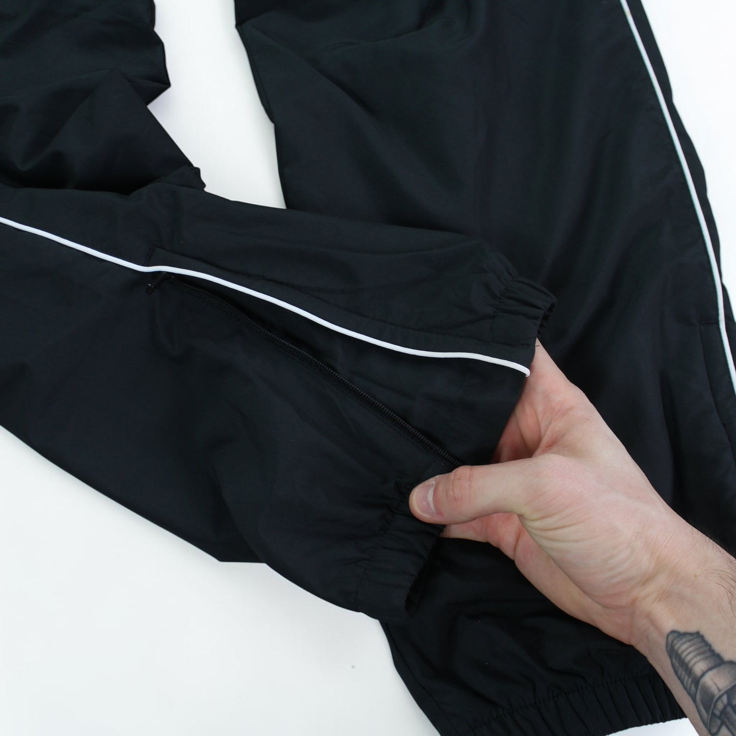 RARE 2000s Nike Trackpants Black - (L)