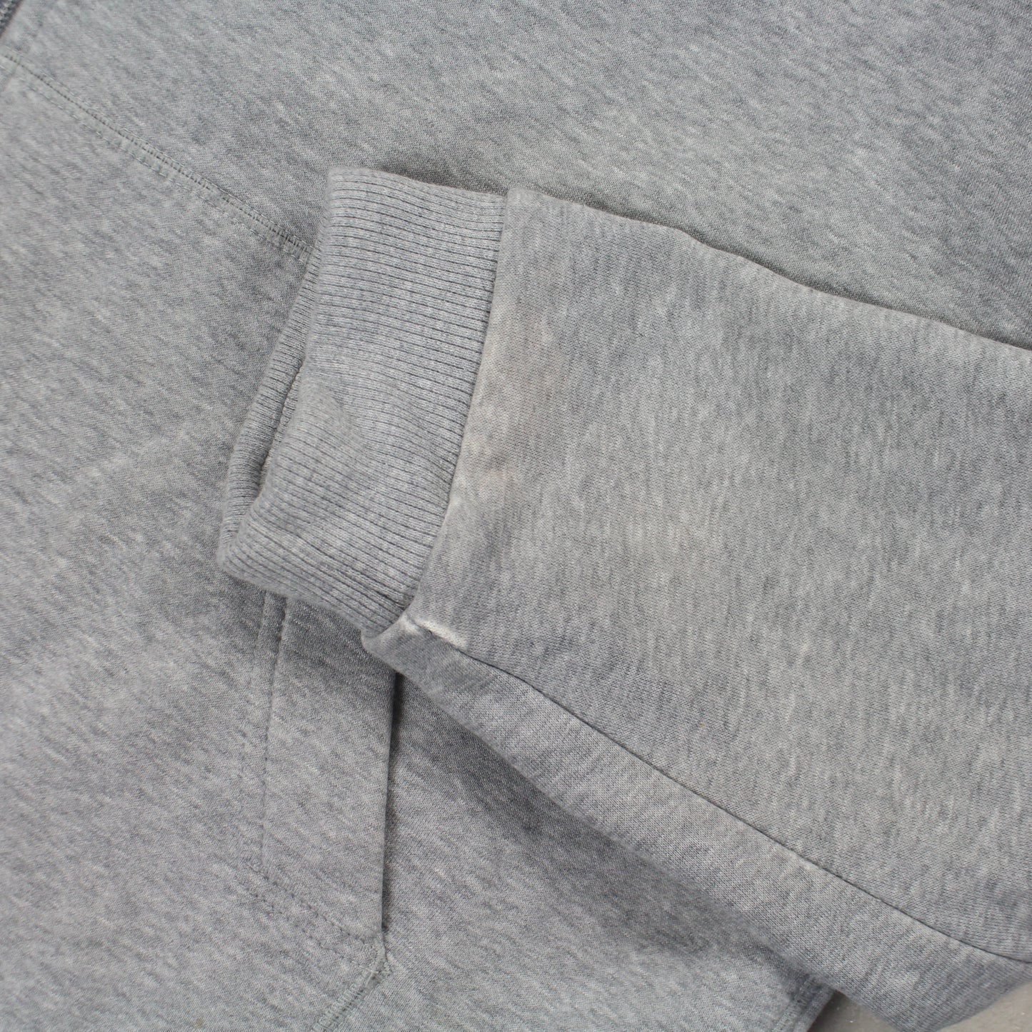 RARE 2000s Nike Zip Hoodie Grey - (L)
