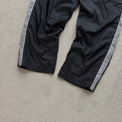 RARE 2000s Nike Trackpants Black - (L)