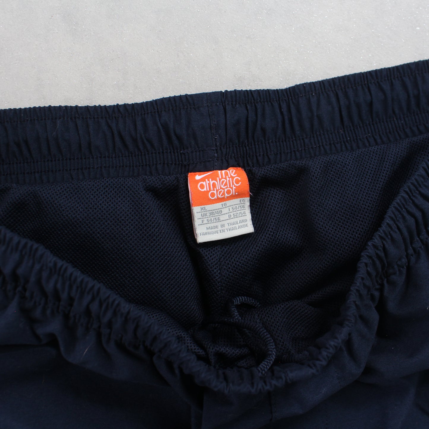 RARE 00s Nike Track 3/4 Shorts Navy - (L)