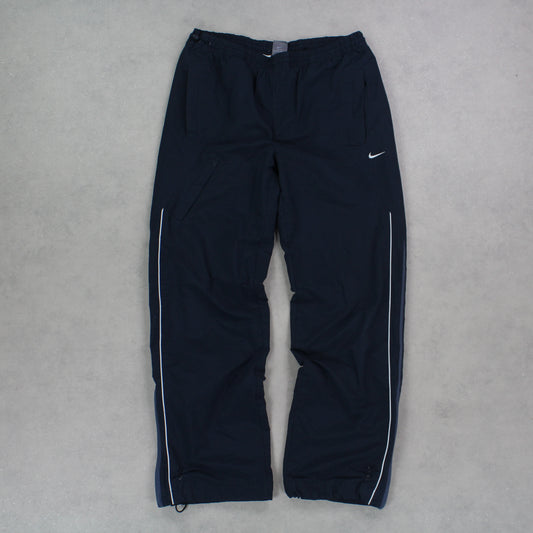 RARE 00s Nike Trackpants Navy - (M)