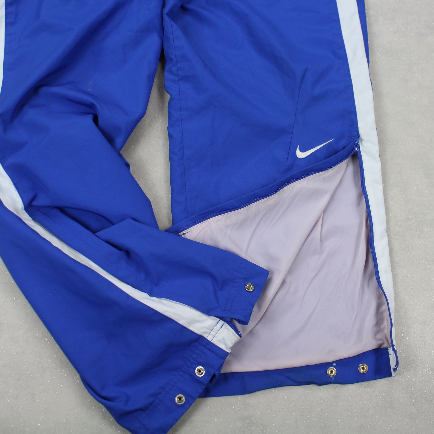 RARE Vintage 00s Nike Trackpants Blue - (S)