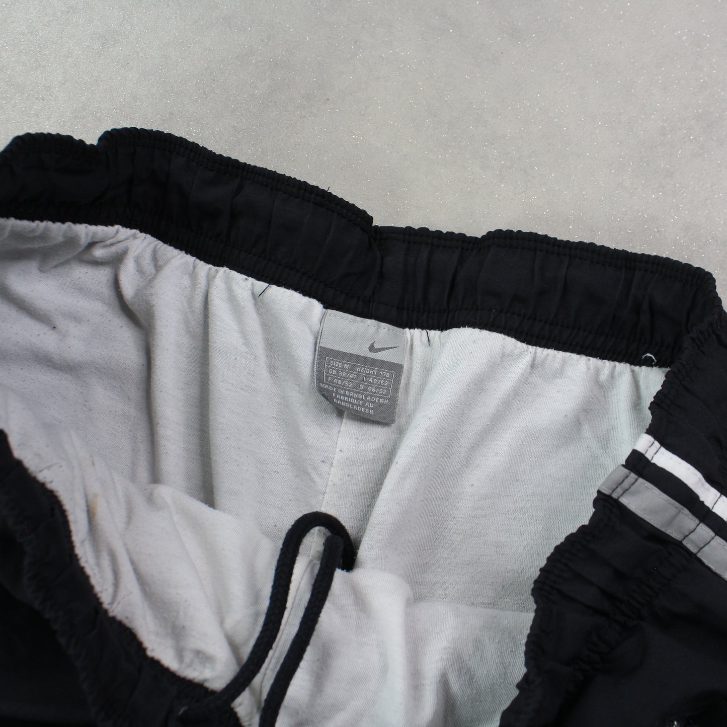 RARE 00s Nike Trackpants Black - (L)